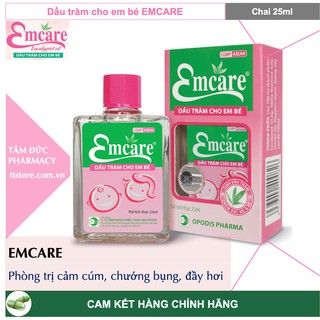 EMCARE [Chai 25ml] - Dầu tràm cho em bé Em care