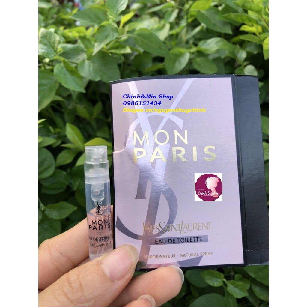 Vial nước hoa YSL Mon  Paris