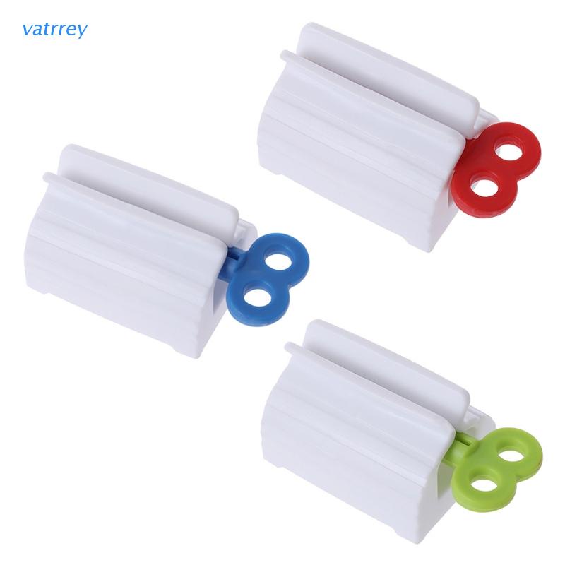 [Hàng mới về] Dụng cụ nặn kem đánh răng tự động xoay với giá đỡ đa năng tiện lợi