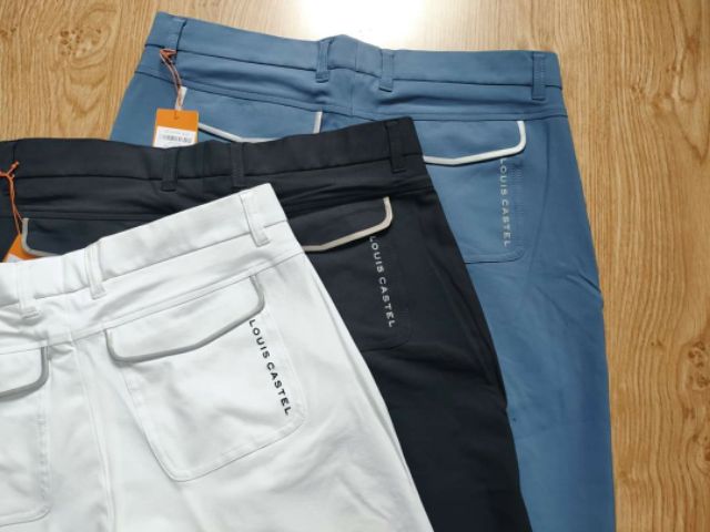 Quần Short Golf Nam Cao Cấp LOUIS CASTEL -Chống Nhàu + Nhăn+Nóng +Siêu Nhẹ-2020