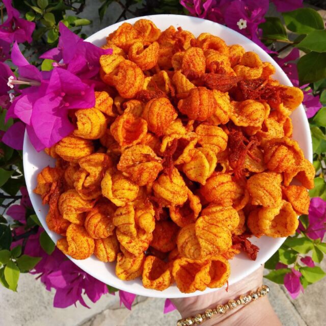 100g Bim Bim Sò Hương Vị Cay Nhẹ Thơm Ngon - B0m B0m