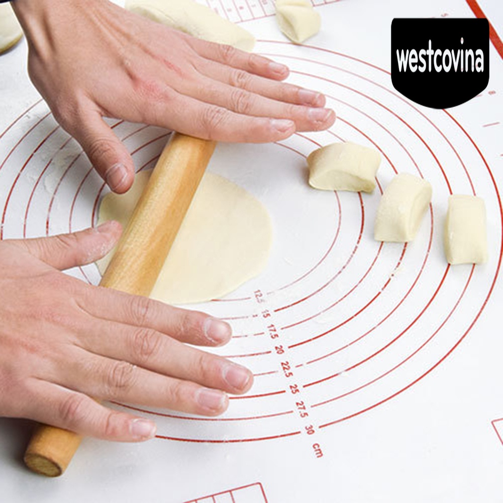 [Hot]☀ Thảm Nhào Bột Làm Bánh Bằng Silicone Chống Dính