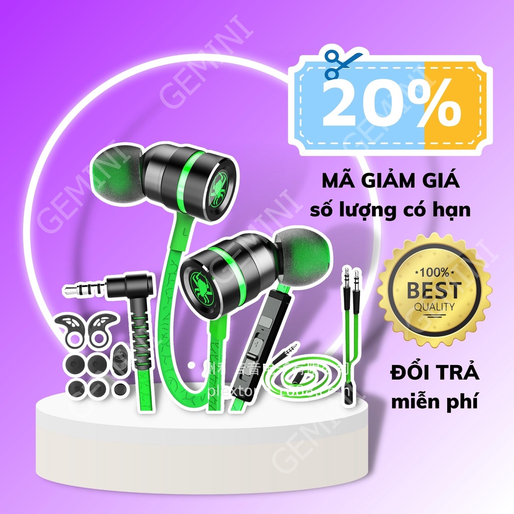 (Phiên bản mới) Tai Nghe Plextone G20 – Chuyên Dụng Cho Game Thủ – Âm Thanh Cực Chất – Bass Cực Mạnh