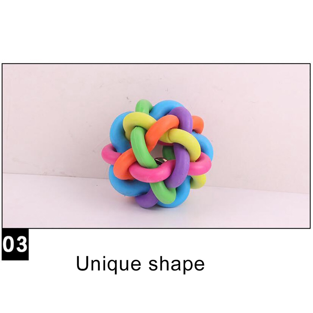 Banh GặM Đồ Chơi, MàU CầU VồNg Cho Thú Cưng