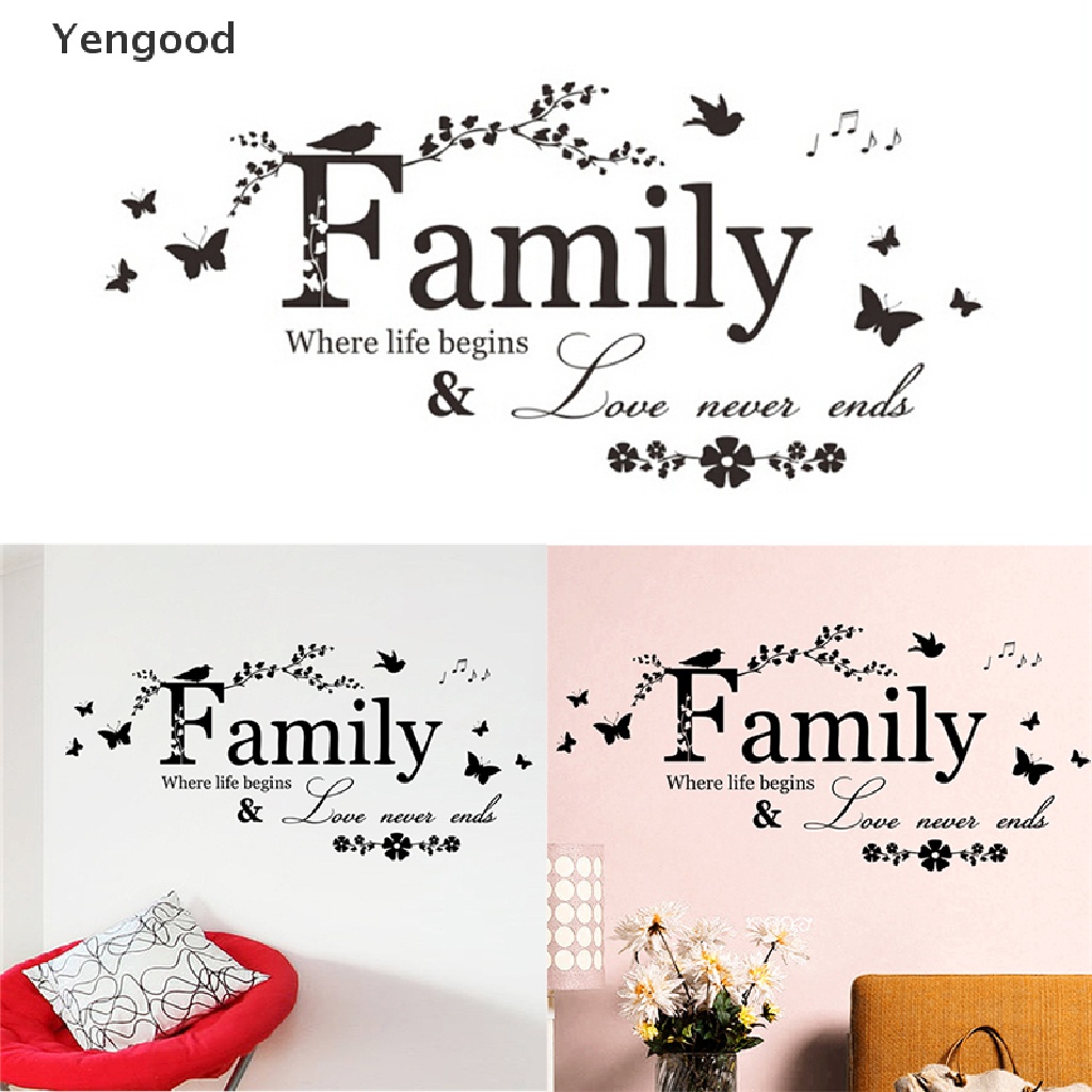 Decal Dán Tường Nội Thất Hình Gia Đình