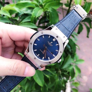 Đồng hồ hublot nam HBL1178 dây da viền trơn mạnh mẽ nam tính