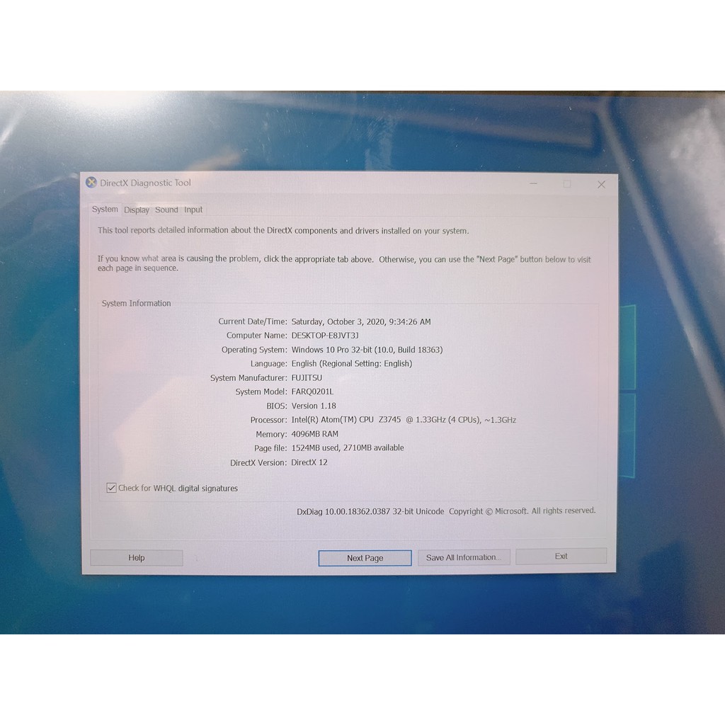 Laptop 2 trong 1 Fujitsu Q555 kèm bàn phím Window 10 - Ram 4G 64G | BigBuy360 - bigbuy360.vn