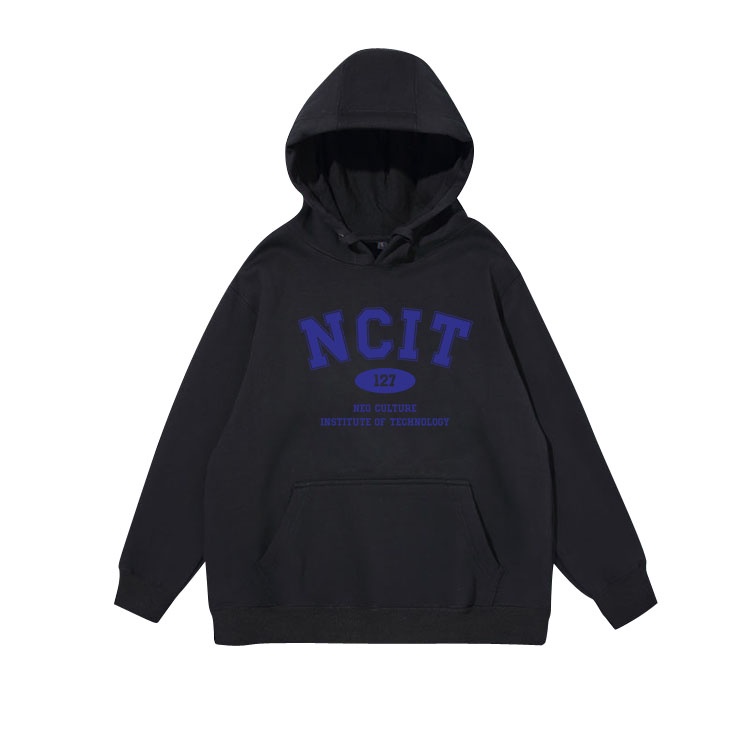 [SẴN XÁM SIZE S] Áo hoodie NCIT basic giống NCT 127 (trắng/xám/đen) | BigBuy360 - bigbuy360.vn