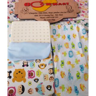 Gối Cao su non chống đổ mồ hôi trộm skin baby