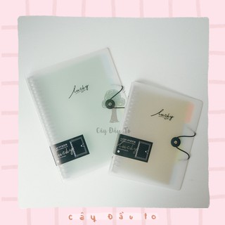 [Tặng Set 4 Ngăn Trang] Binder Còng Kim Loại Lucky Không Kèm Giấy