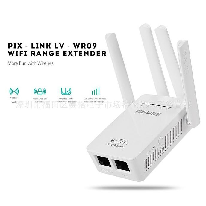 Bộ Khuếch Đại Tín Hiệu Wifi 300m Pix - Link 0512 | BigBuy360 - bigbuy360.vn