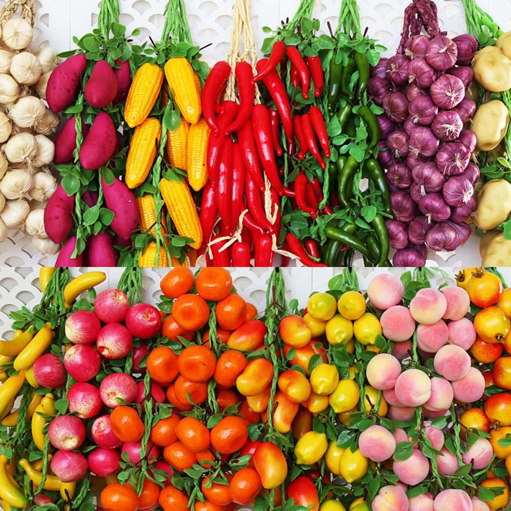 Chậu Cây Ớt Chuông Giả Bằng Nhựa Trang Trí Tiệc