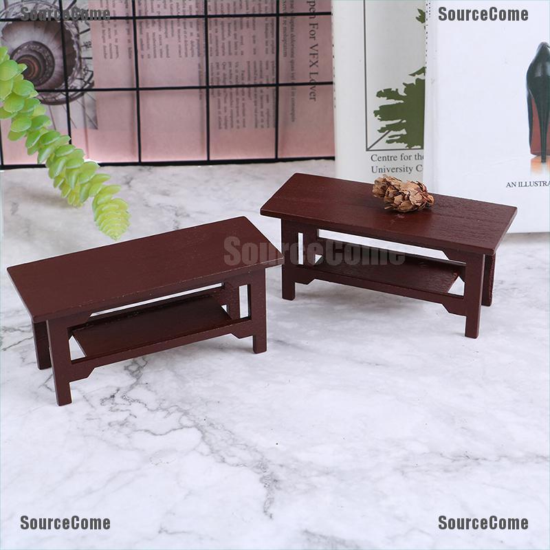 Mô Hình Bàn Ghế Gỗ Mini Trang Trí Nhà Búp Bê Diy