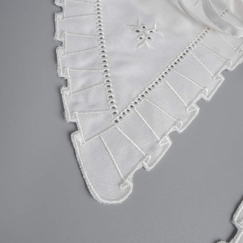 Cổ Áo Sơ Mi Giả Thêu Nhiều Hình Dạng