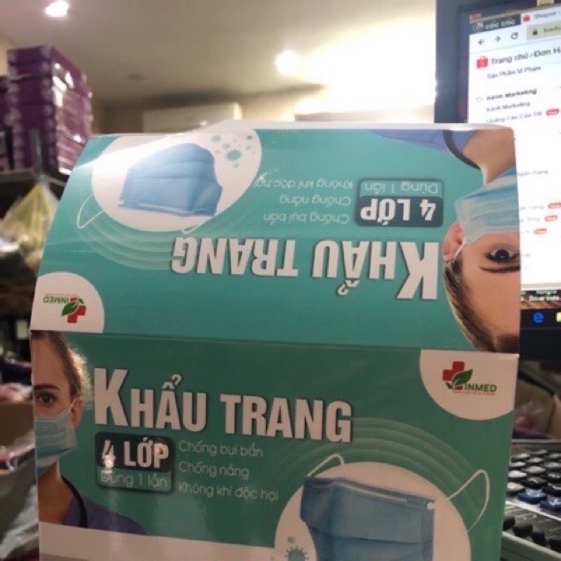 Khẩu trang 4 lớp | BigBuy360 - bigbuy360.vn