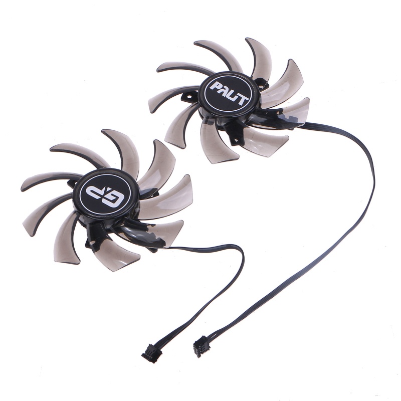Bộ 2 Quạt Tản Nhiệt Đồ Họa GA91S2U VGA 4Pin 12V 0 4A Cho GTX 1660 1660Ti