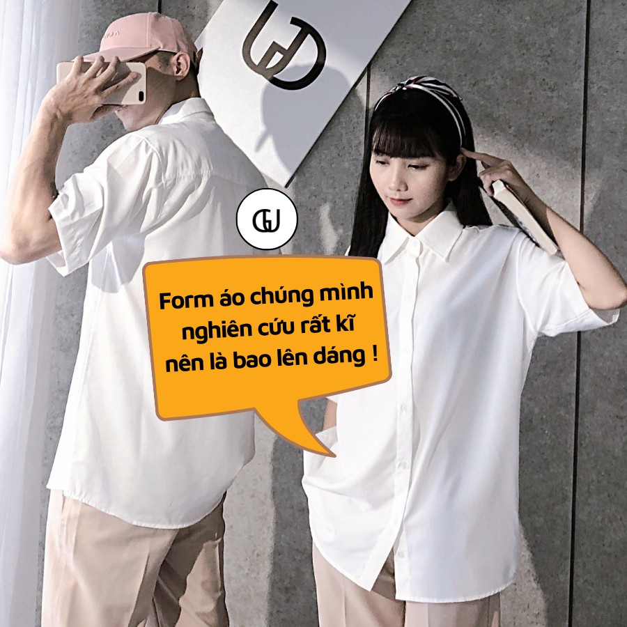 Áo Sơ Mi Dài Tay Dáng Rộng Hàn Quốc, Vải Kate Mềm Mịn Thích Hợp Cho Đi Học, Đi Làm, Đi Chơi GUF | BigBuy360 - bigbuy360.vn