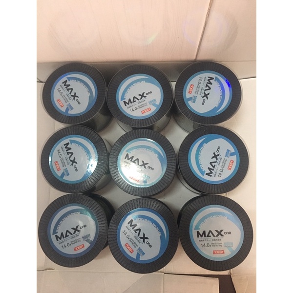 Cước câu NOEBY Nhật bản MAX ONE 500m -siêu khỏe ,có size tuỳ chọn 08-10-12-14