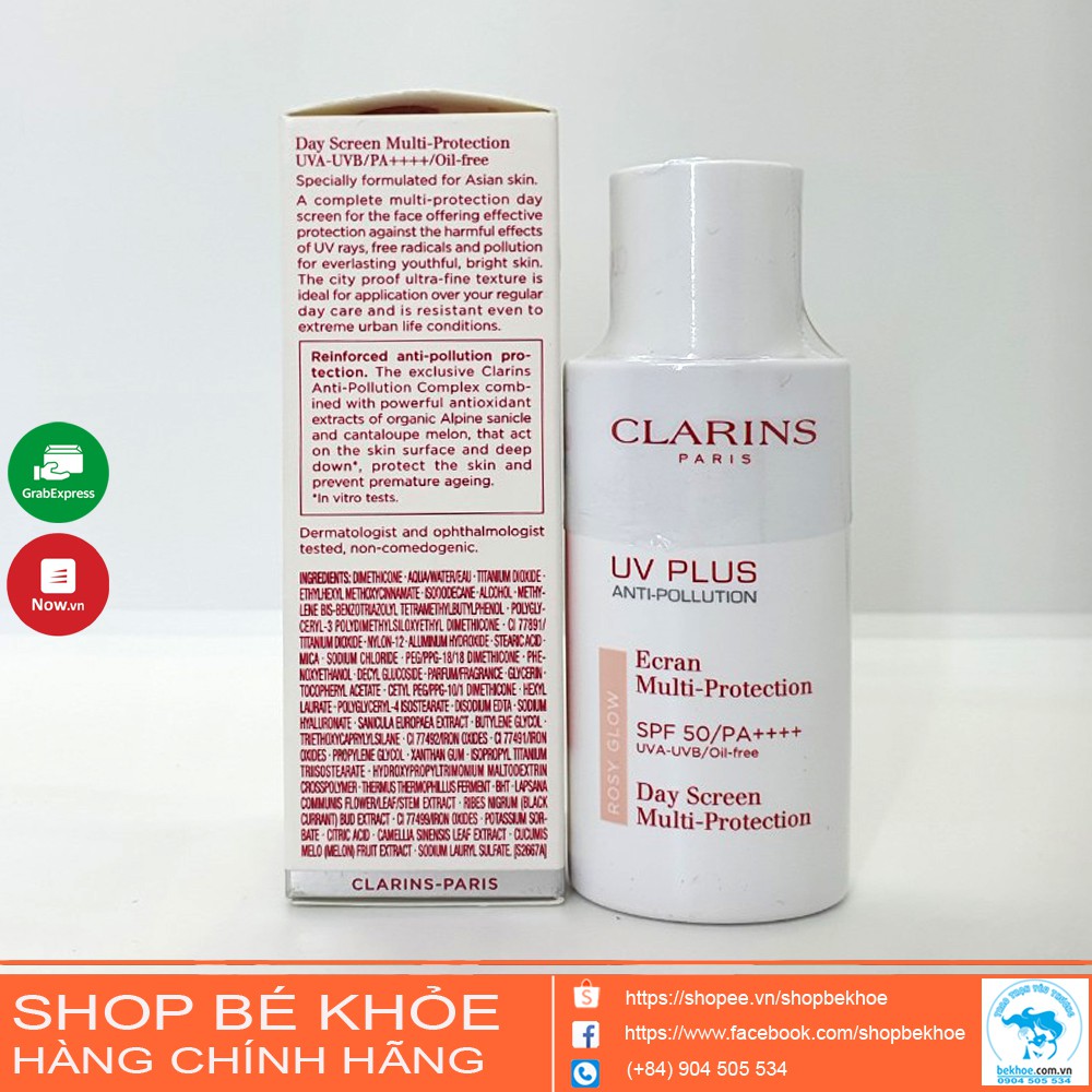 Kem chống nắng CLARINS 50ml hàng Pháp