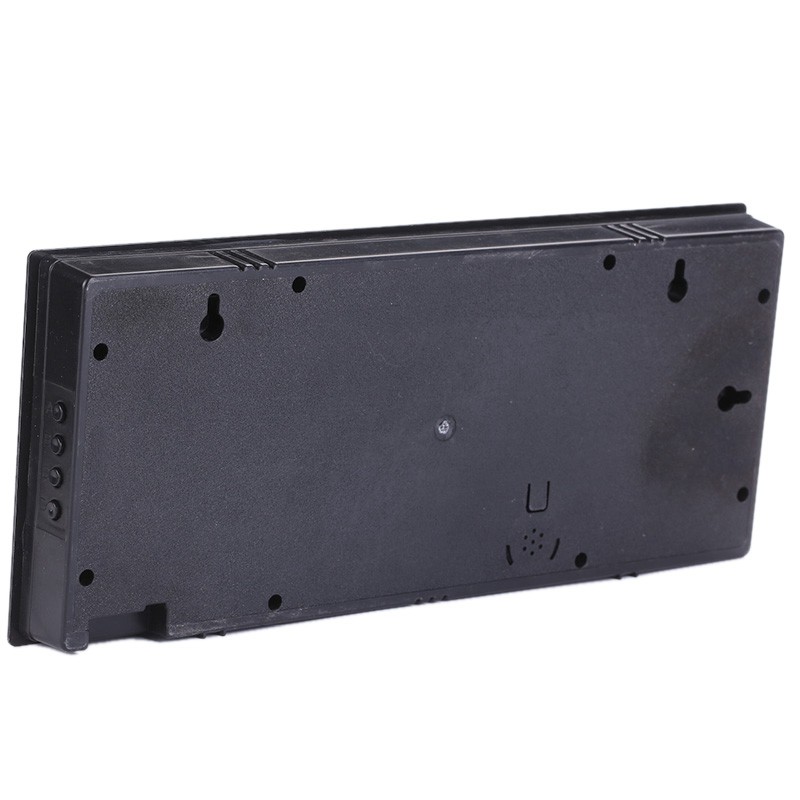 Đồng Hồ Led Treo Tường Phòng Khách 6 Chữ Số Phích Cắm Eu