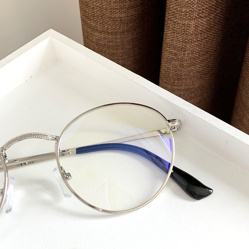 Gọng kính cận 2991 tròn xi mảnh new arrival Jolie Eyewear chống ánh sáng xanh, UV400