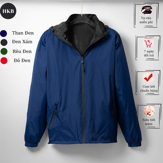 ( SP Kèm Video ) ÁO GIÓ 2 MẶT MỚI NHẤT 2021 - PHÙ HỢP NAM NỮ - HÀNG VNXK