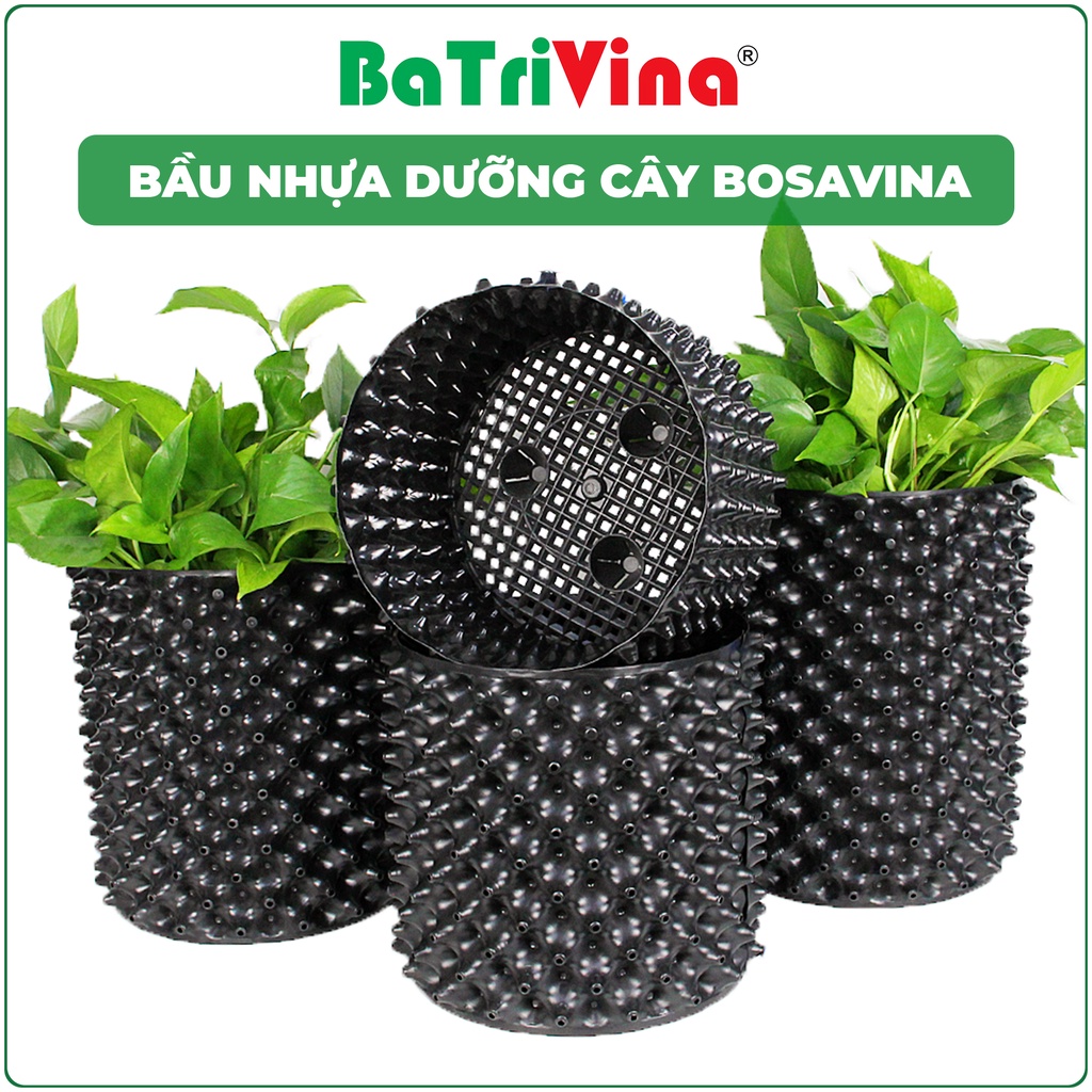 Combo 5 mét Bầu Nhựa Dưỡng Cây - Ươm Cây BoSaVina, Thoáng khí, thoát nước, bảo vệ bộ rễ, giúp cây phát triển khỏe mạnh