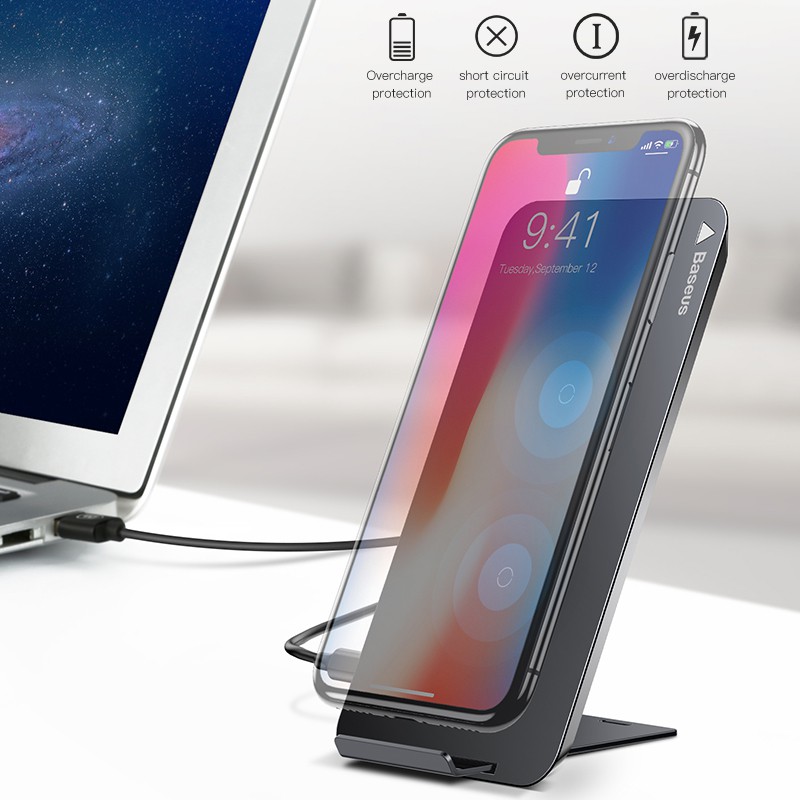 Đế sạc không dây đa năng Baseus cho iPhone / Samsung