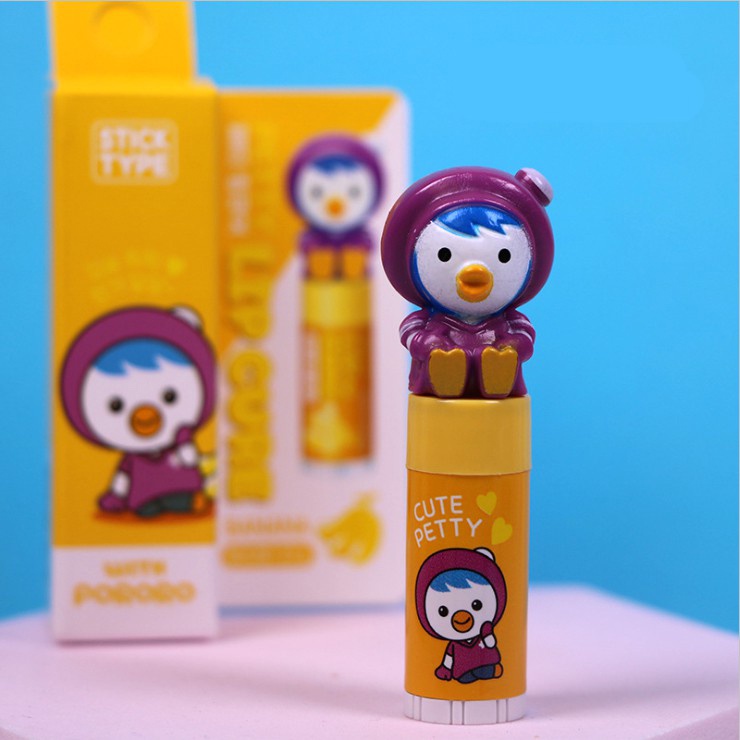 Son Dưỡng Pororo Cho Bé Lip Cure Hàn Quốc 2.5g Chính Hãng Mẫu Mới
