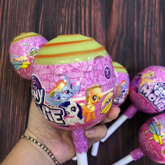 Trứng đồ chơi My Little Pony hình que kẹo mút Big size