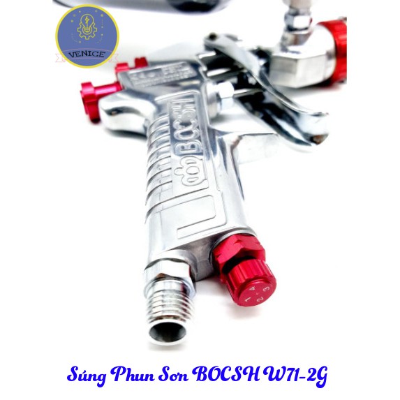 Súng Phun Sơn BOCSH W71-2G - Hàng chính hãng - Bảo hành 12 tháng