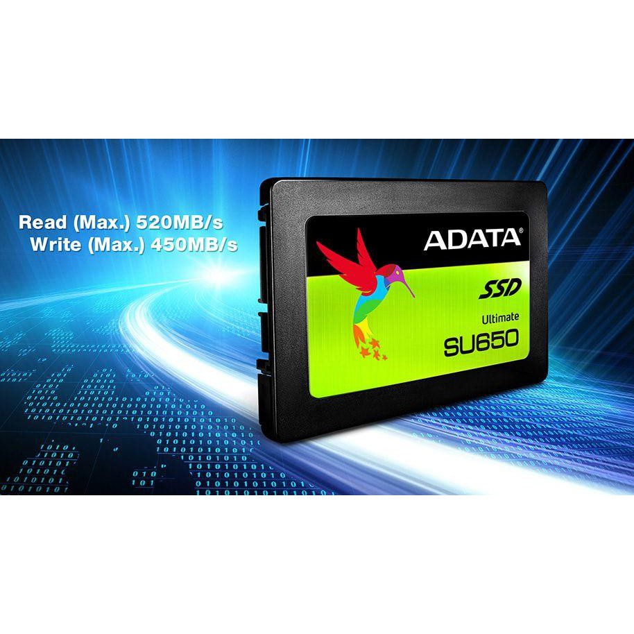 [Mã ELMS4 giảm 7% đơn 500K] Ổ Cứng SSD 120G Adata SU650 (ASU650) -