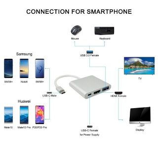 Bộ chuyển đổi samsung dex, mironing, hdmi cho galaxy S8, s8+, s9, s9+ note8 note9, macbook