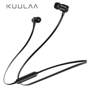 Tai nghe bluetooth không dây KUULAA kiểu dáng thể thao có dây đeo cổ tiện dụng