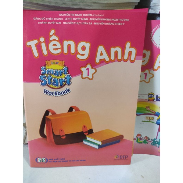 Toys, Tiếng Anh Smart start 1 ( Workbook) và 2 cây bút hình