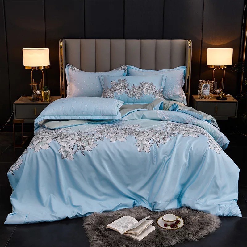 Bộ chăn ga 4 món lụa Tencel