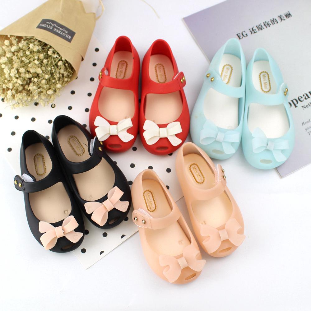 Giày Búp Bê Đính Nơ Xinh Xắn Cho Bé Gái