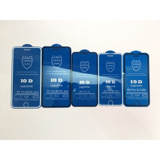 Kính Cường Lực 10D Full Màn iPhone các đời