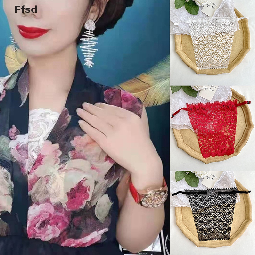 {Ffsd} Áo Lót Ren Vô Hình Chống Lộ Hàng * Nóng Cho Nữ