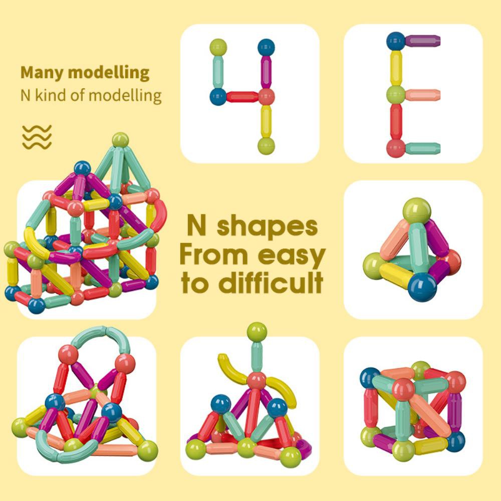 Đồ chơi nam châm Lắp ráp các khối đồ chơi từ tính Lago Vn | BigBuy360 - bigbuy360.vn