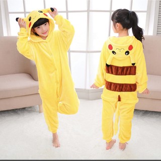 👑  Bộ Đô Thú Pikachu Trẻ Em , Bộ Đồ Thú Cosplay Hình Pikachu Cho Bé  👑
