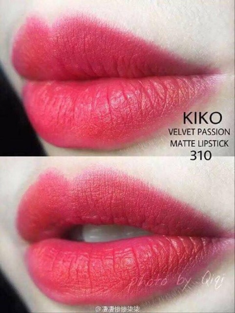 SALE (Đủ Bill) Son Kiko Velvet Passion Matte Lipstick  3,5g