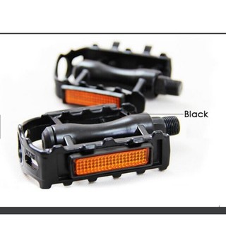 Pê đan xe đạp mini 2 màu đen bạc