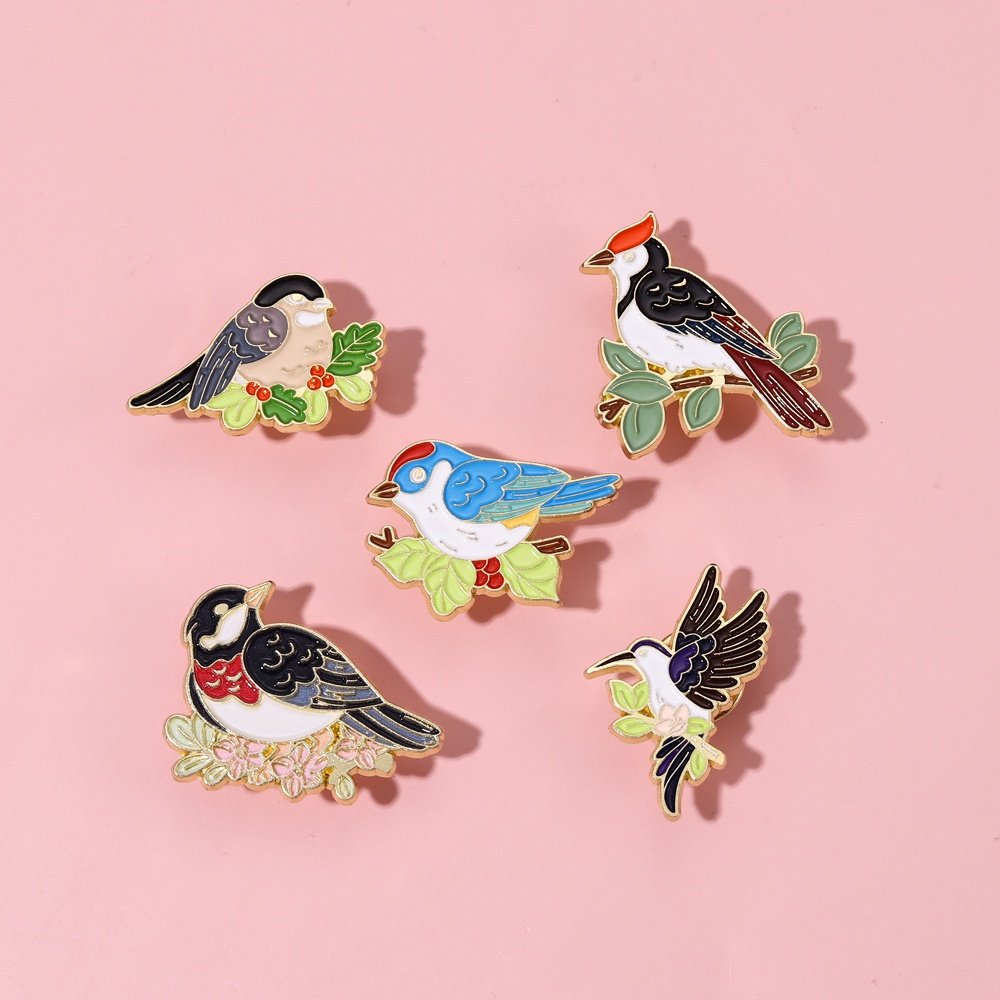 Ghim Cài Áo Hình Chú Vẹt Dễ Thương