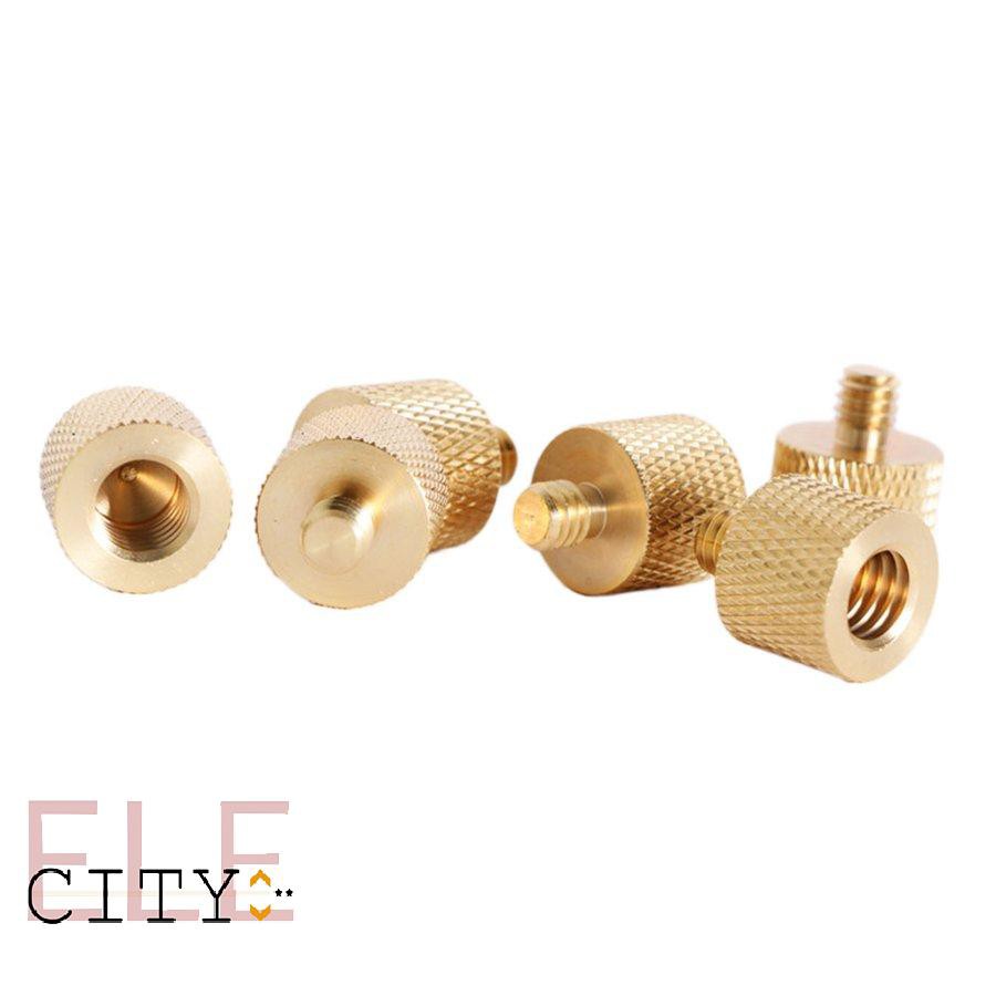 31ele) 1pcs Tripod Screw Adapter 3 / 8 1 / 4 Female Male Converter For Tripod Male