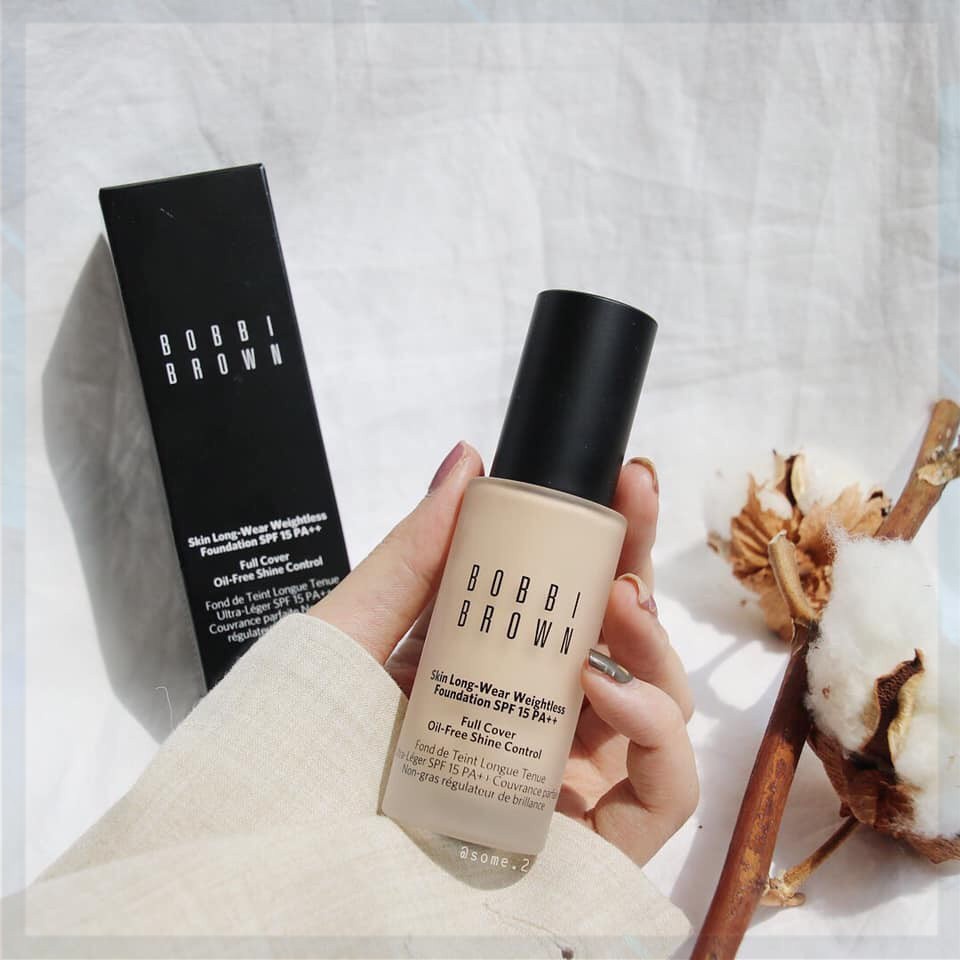Kem nền Bobbi Brown Skin – Long Wear Weightless Foundation Full Coverage Oil Free Shine Control