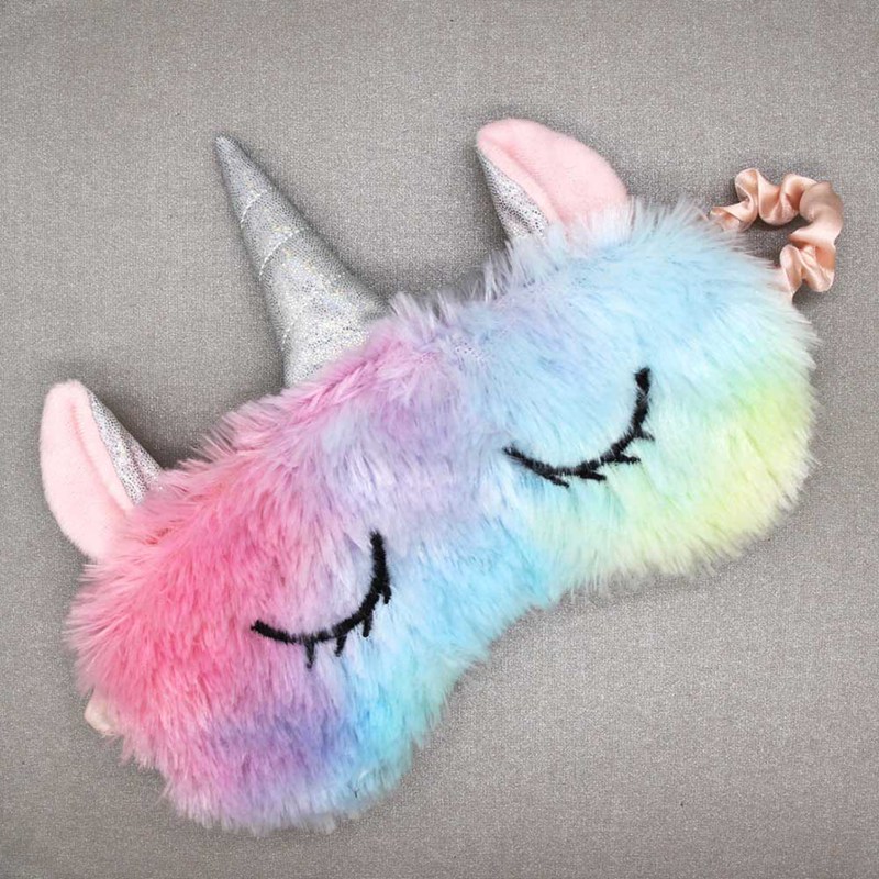 Mặt Nạ Che Mắt Hình Kì Lân Dễ Thương Dùng Khi Ngủ