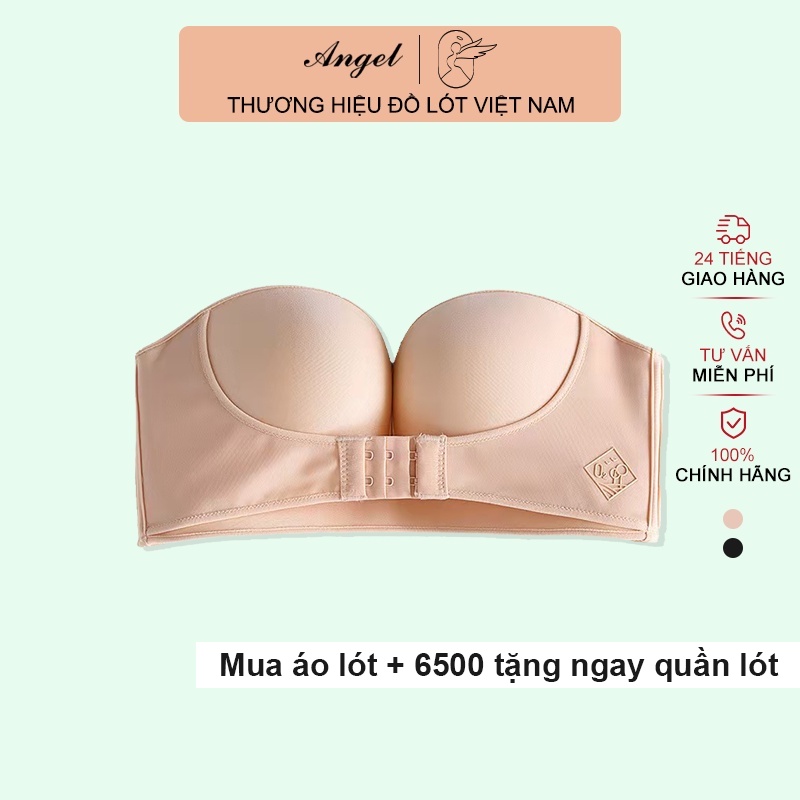 Áo Ngực Không Dây Áo Ngực Không Gọng Nâng Ngực Chống Tuột Gợi Cảm Tạo Khe Quyến Rũ - Tiện Mặc Áo Hở Vai Lưng