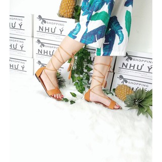 Giày dép sandal cột dây tua rua