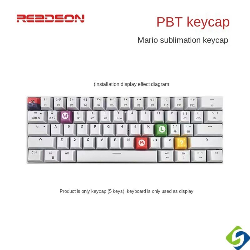 Bộ Bàn Phím Cơ OEM CMYK WIN / MAC 10 Phím Thay Thế Cho Halloween / Mario Anne pro2 Ajazz RK